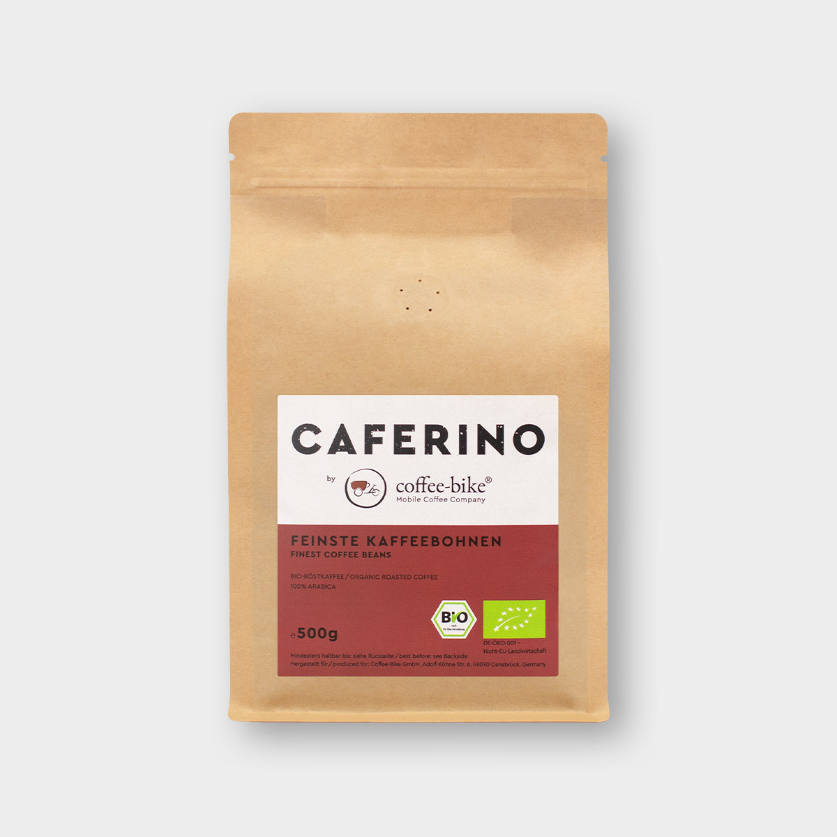 Caferino Bio-Kaffeebohnen 500g